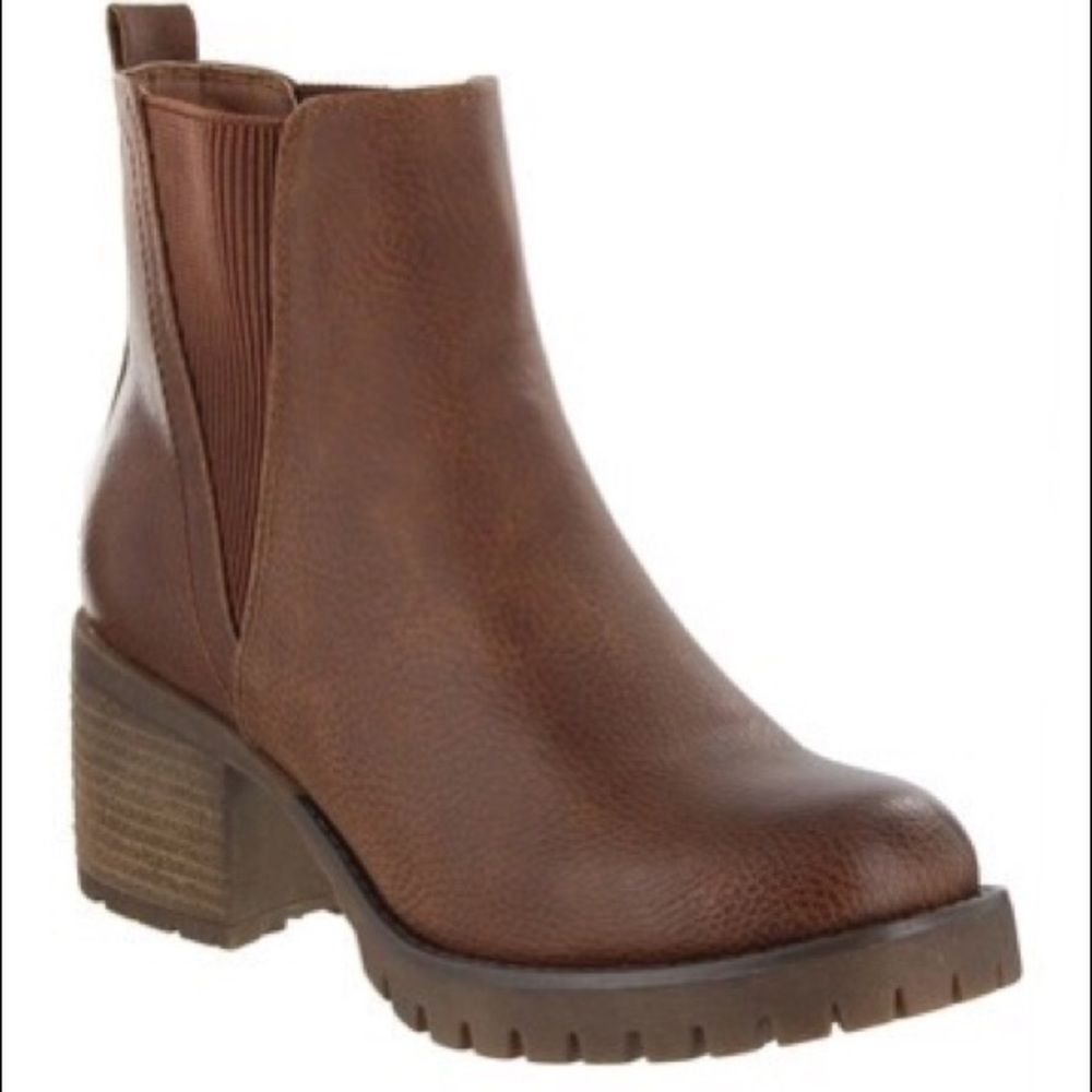 Brown booties